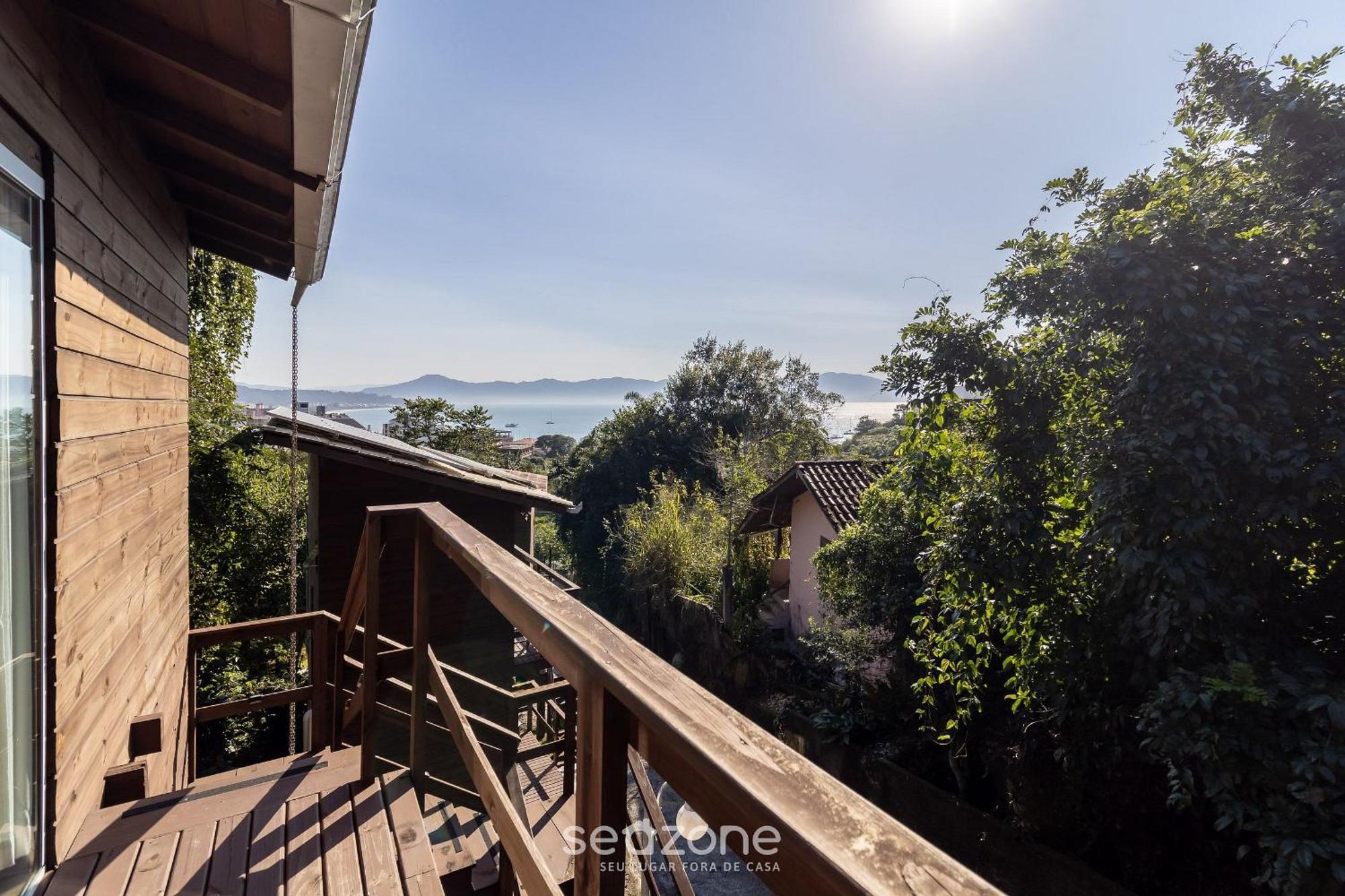 Chale Rustico Vista Panoramica Para O Mar Mav002 Apartment Florianopolis Bagian luar foto